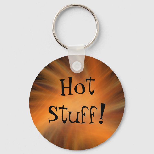 Hot Stuff Keychain (Front)