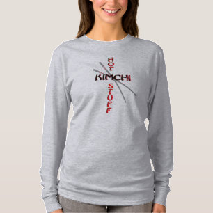 Hot Stuff -Kimchi - Chopsticks T-Shirt
