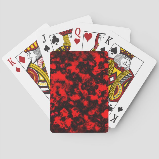 Hot Stuff Lava Playing Cards (Back)