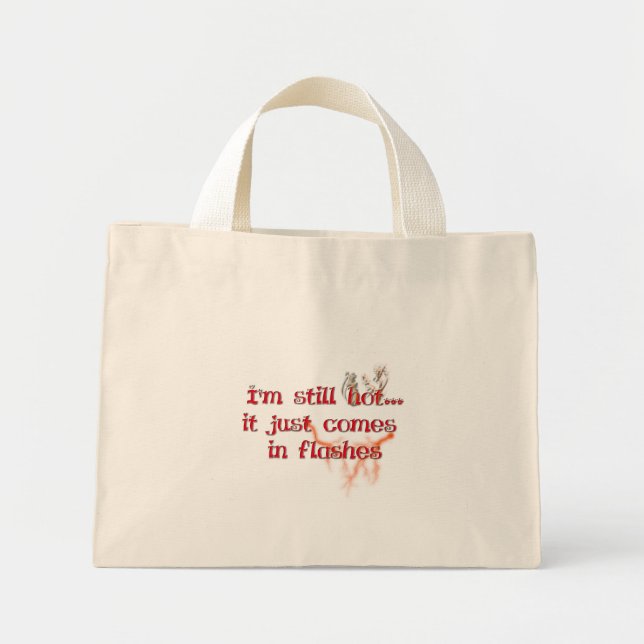 Hot Stuff Mini Tote Bag (Front)
