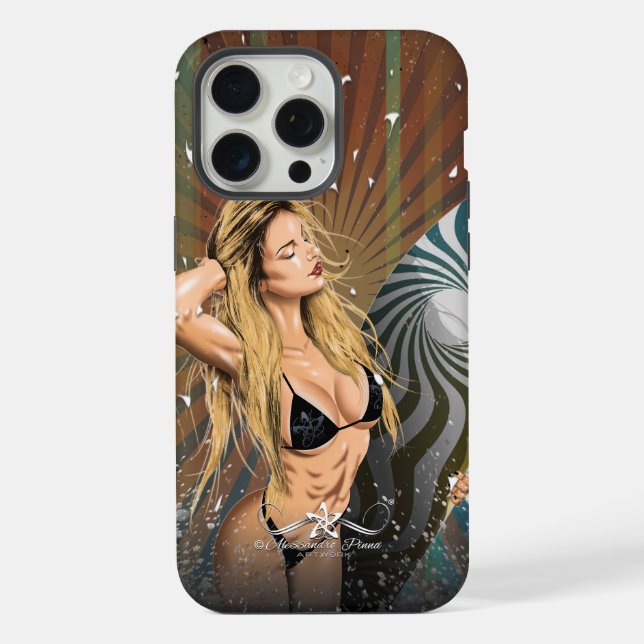 Hot Summer iPhone Case (Back)