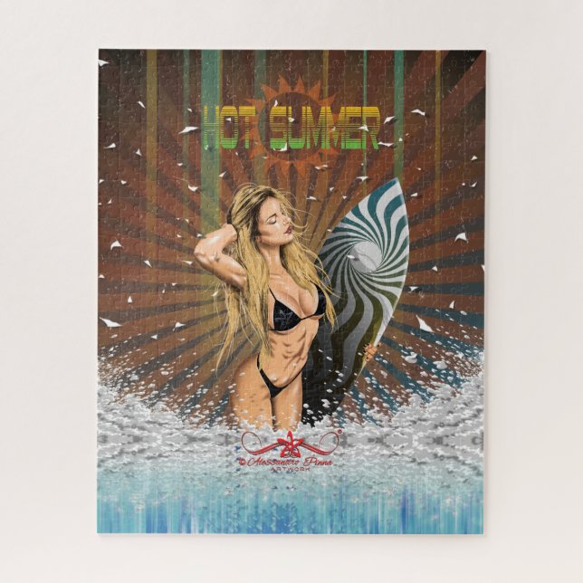 Hot Summer Jigsaw Puzzle (Vertical)