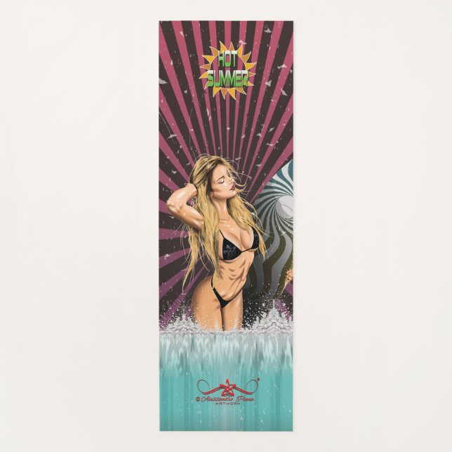 Hot Summer Yoga Mat (Front)