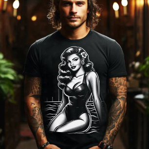 Hot Swimsuit Pin-up T-Shirt