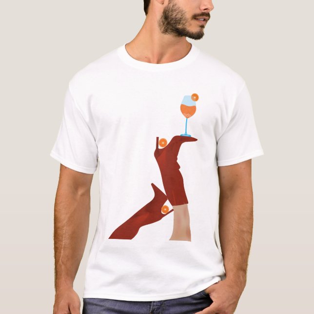 Hot T-shart T-Shirt (Front)