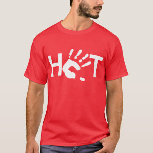 HOT T-Shirt with handprint