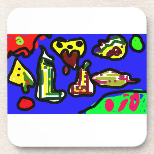 Hot taco and pepper  coaster