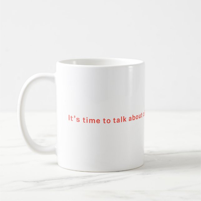 Hot Take Mug - Coral (Left)