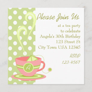 Hot Tea Invitation
