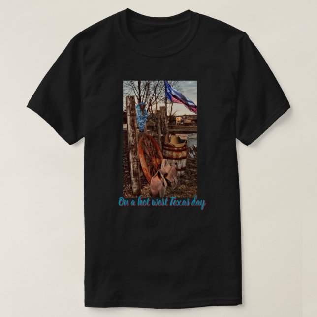 Hot Texas  T-Shirt (Design Front)