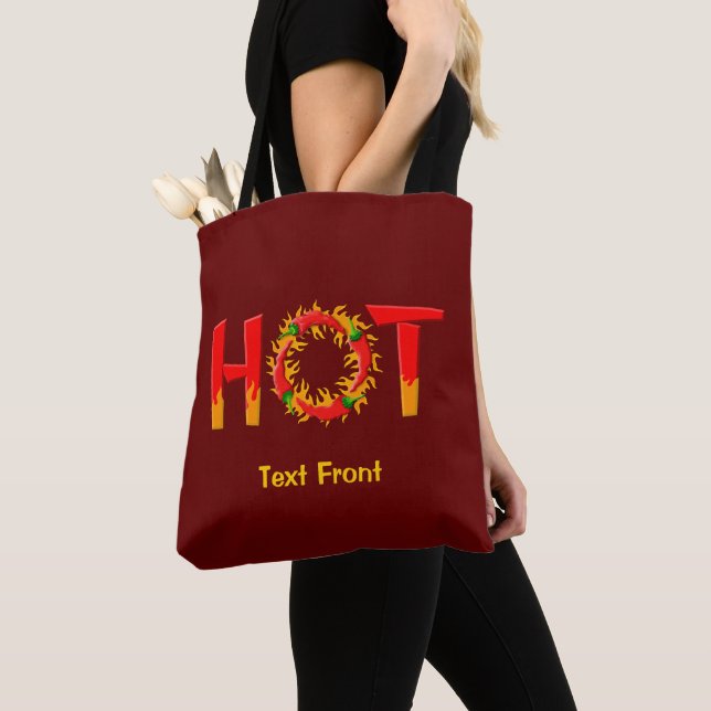 HOT TOTE BAG (Close Up)