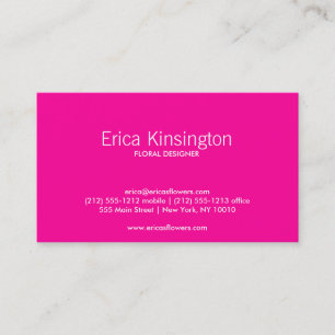 HOT TROPICAL Business Card