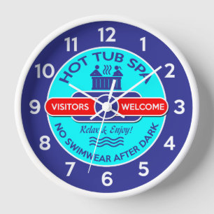 Hot Tub Clock