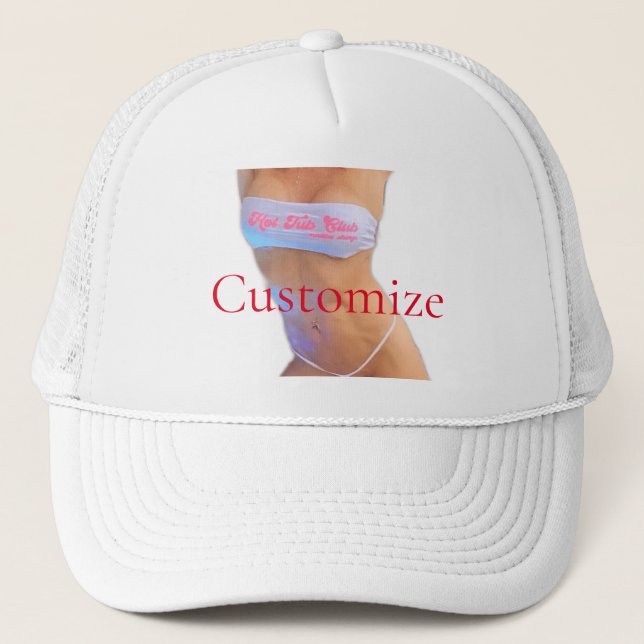Hot Tub Club Thunder_Cove Trucker Hat (Front)