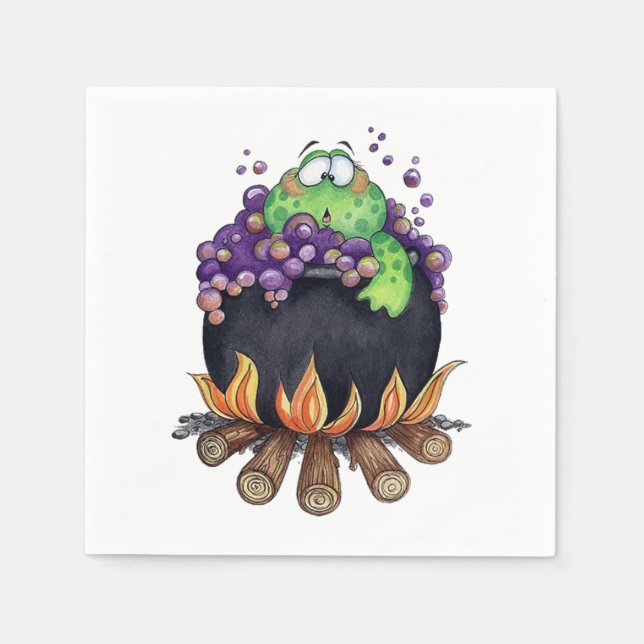 Hot Tub Napkin (Front)