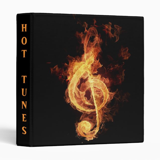 Hot Tunes - Designer CD Binder (Front/Spine)