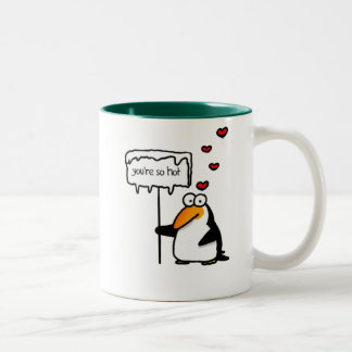 hot Two-Tone coffee mug