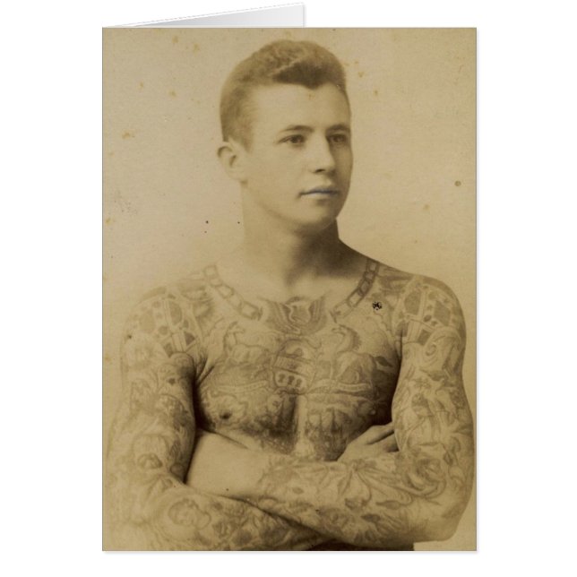 Hot Vintage Tattoo Man (Front)