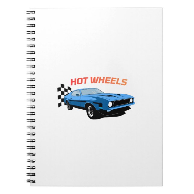 Hot Wheels – Speed, Style & Power Notebook (Front)
