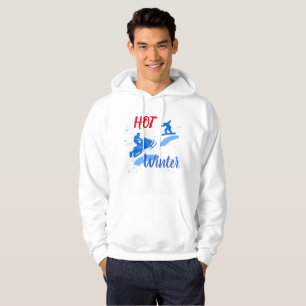Hot Winter customizable funny Hoodie