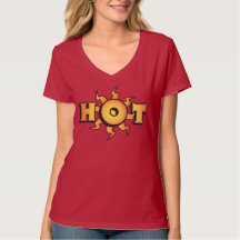 HOT Women's Basic V-Neck T-Shirt