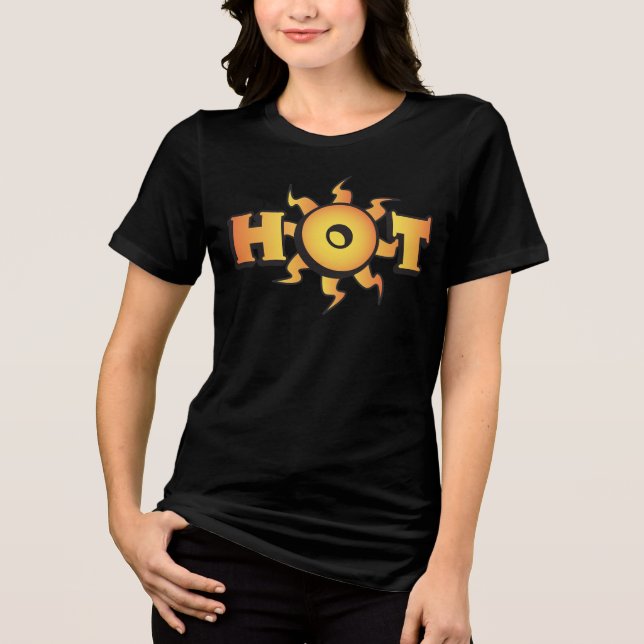 HOT Women's Tri-Blend T- Shirt (Front)