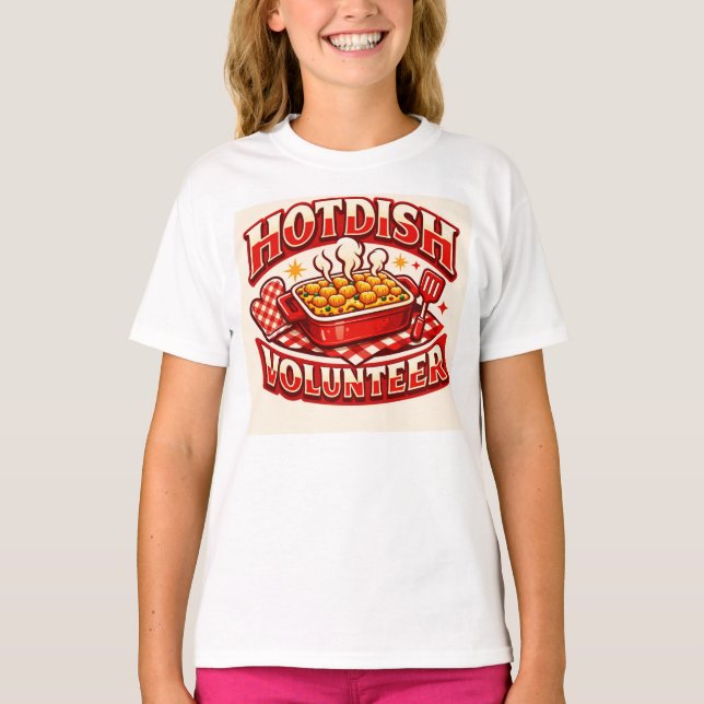 HOTDISH Volunteer T-Shirt (Front)