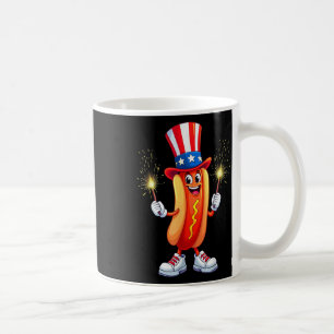 Hotdog 4th Of July Fireworks Independence Day Coffee Mug