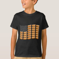Hotdog American Flag July 4th Patriotic Summer Bbq