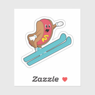 Hotdog as Ski jumper with Ski.PNG