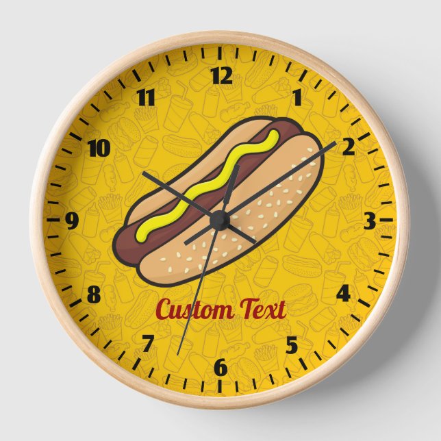 Hotdog Clock (Front)