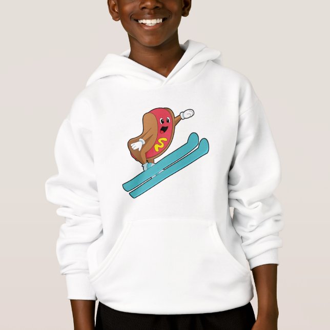 Hotdog comme sauteur de ski avec Ski.PNG (Devant)