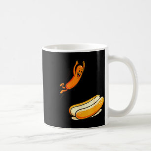 Hotdog high dive coffee mug