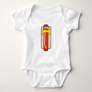 Hotdog Hulk Hogan Baby Bodysuit