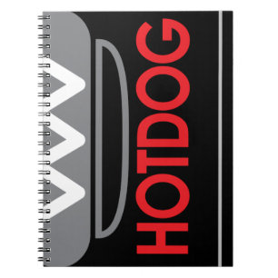 Hotdog Icon Notebook
