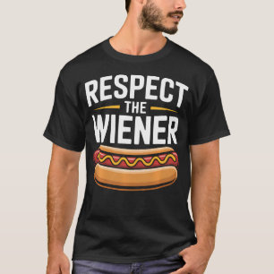 Hotdog Ketchup Sausage Hot Dog Eating Fast T-Shirt