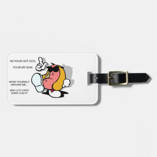 HOTDOG LUGGAGE TAG