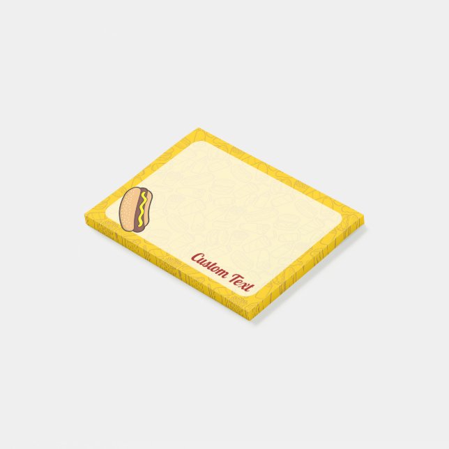 Hotdog Post-it Notes (Angled)