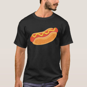 Hotdog Sandwich Funny Hotdog Lovers Graphic T-Shirt
