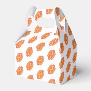 Hotdog simple vector favor box