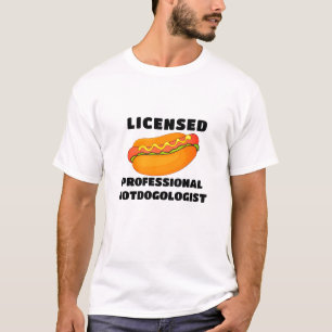 Hotdogologist T-Shirt - Funny Hot Dog Design Tee