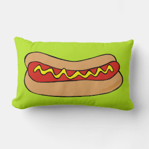 hotdogs pillow