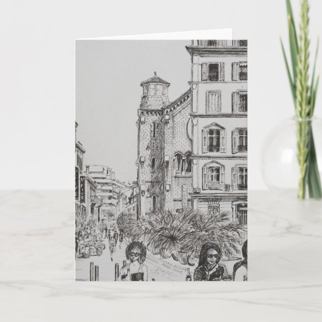 Hotel 5 and Notre Dame Cannes 2014 Holiday Card (Front)