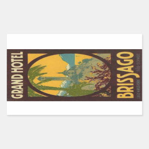 Hotel Brissago  Sticker