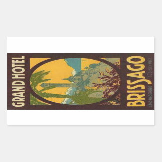 Hotel Brissago Sticker