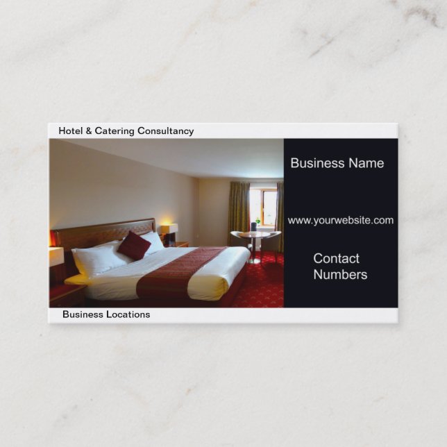 Hotel business card (Front)