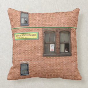 Hotel California Throw Pillow