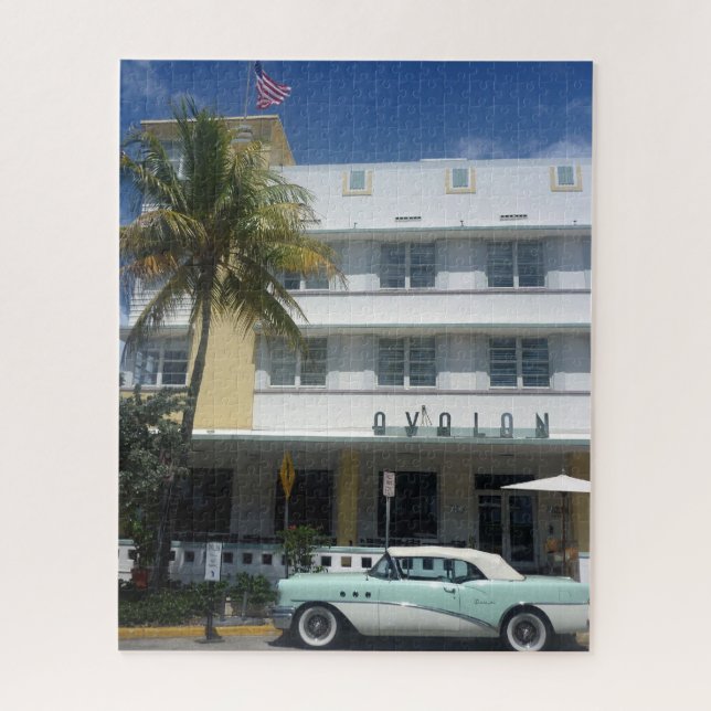hotel car miami jigsaw puzzle (Vertical)