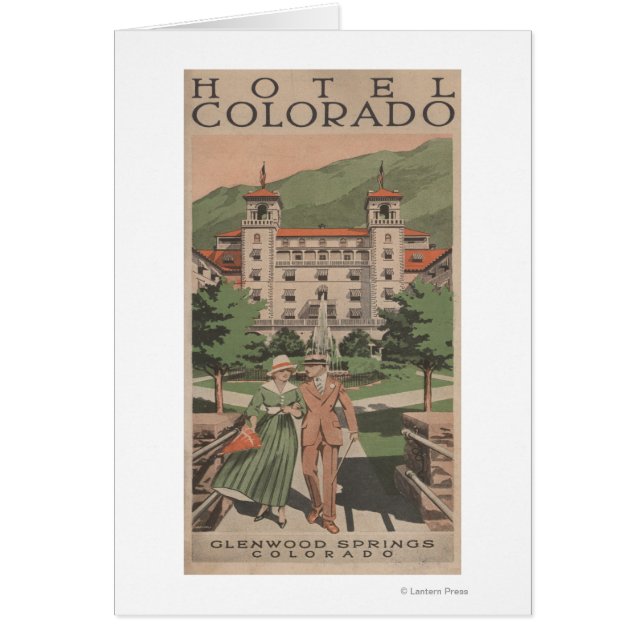 Hotel Colorado Travel Poster (Front)