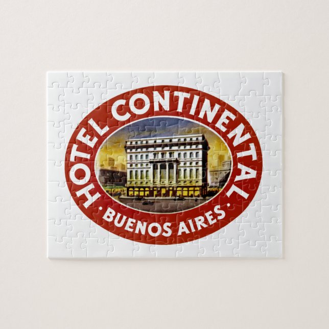 Hotel Continental Buenos Aires Jigsaw Puzzle (Horizontal)